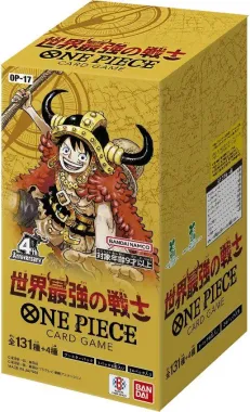 One Piece OP-17 - The World's Strongest Warriors - Japanese Booster Box