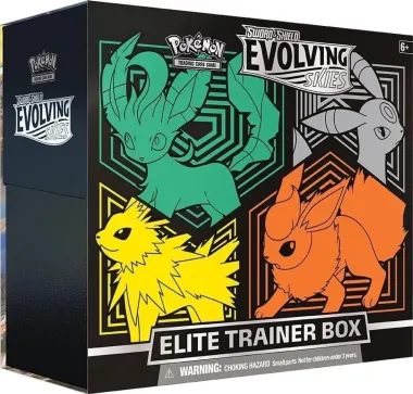 Pokémon TCG: Sword & Shield—Evolving Skies Elite Trainer Box