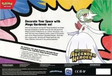 Pokemon Ascended Heroes Premium Poster Collection - Mega Gardevoir