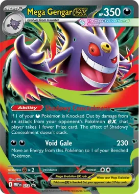 Pokémon TCG: Mega Moonlit Tin - Mega Gengar ex