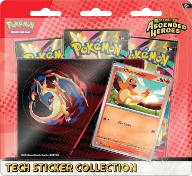 Pokémon TCG Mega Evolution - Ascended Heroes - Tech Sticker Collection