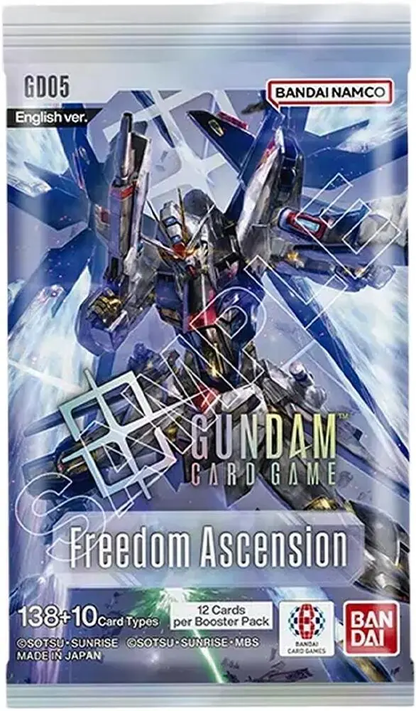 Gundam Card Game - Freedom Ascension [GD05] - English Booster Pack