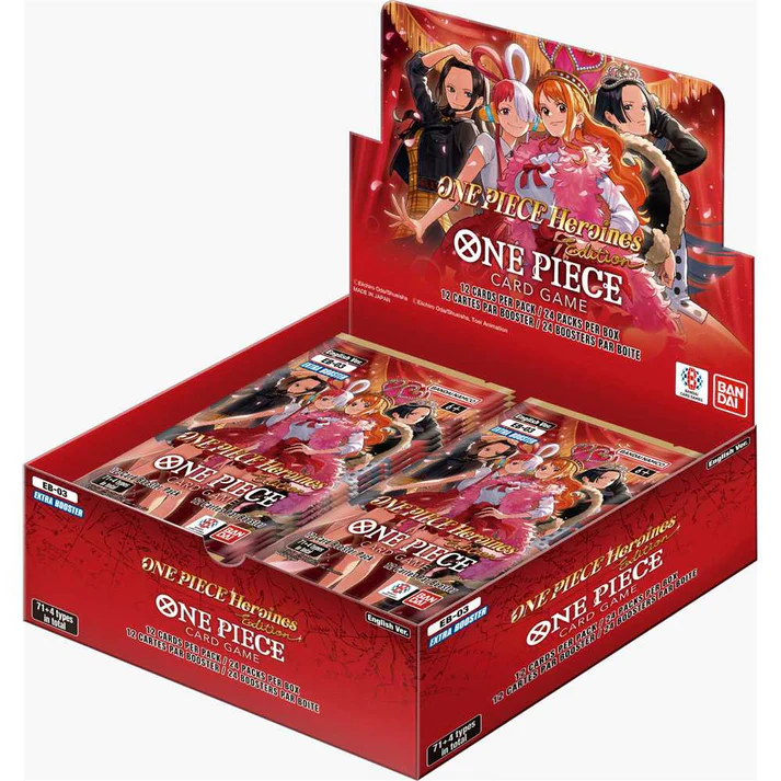 One Piece EB-03 Heroines Edition Extra Booster Box - For Asia