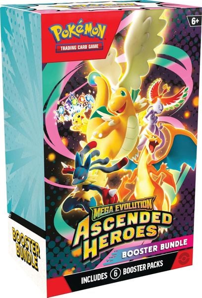 Pokémon TCG: Mega Evolution - Ascended Heroes Booster Bundle