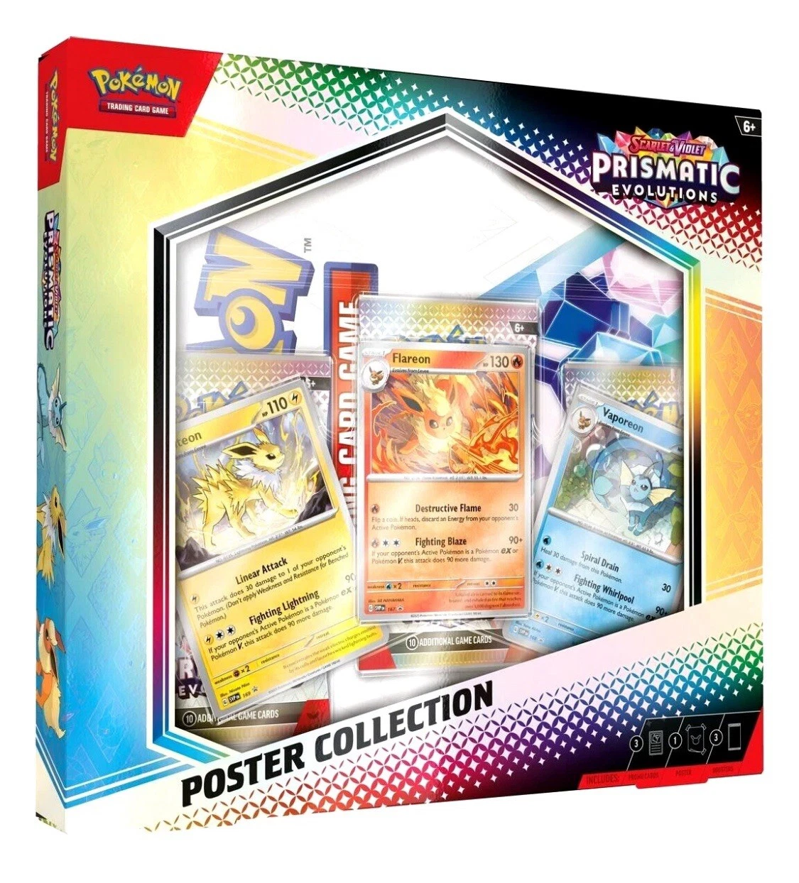 Pokémon TCG: Scarlet & Violet—Prismatic Evolutions Poster Collection